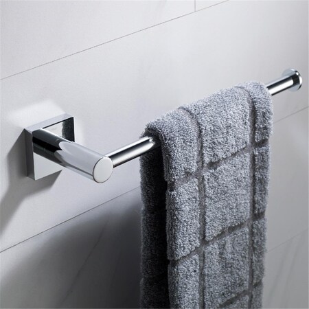 Doba-Bnt Ventus Bathroom Towel Bar, Chrome SA2137285